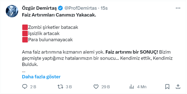 Özgür Demirtaş kabus senaryosu yazdı! O şirketler batacak, işsizlik artacak, para bulunamayacak - Resim: 0