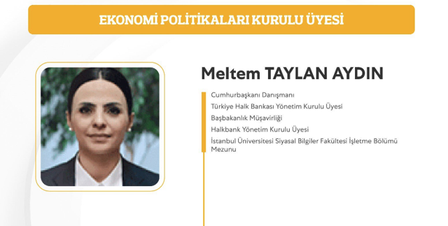 Cumhurbaşkanlığı Başdanışmanlığına getirilen Ayşe Nur Bahçekapılı ve Meltem Taylan Aydın kimdir? - Resim: 1