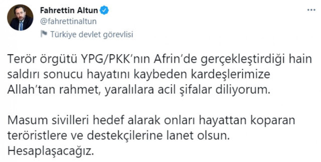 Terör örgütü PKK Afrin'de hastaneye saldırdı: 18 sivil öldü 30 yaralı var - Resim: 2