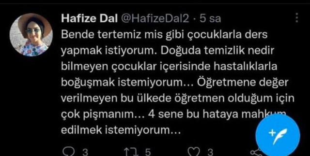 Muş'ta skandal paylaşımda bulunan öğretmen hakkında işlem başlatıldı - Resim: 0