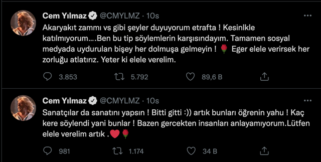 Cem Yılmaz benzin ve motorin zammı yapıldığına inanmıyor! Olay paylaşım... - Resim: 0