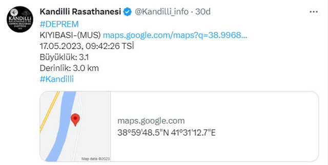 Deprem oldu Kandilli Rasathanesi'nden açıklama geldi! Son depremin şiddeti kaç? - Resim: 0