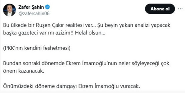 Ruşen Çakır'dan dikkat çeken 'İmamoğlu' sözleri: Önümüzdeki döneme damga vuracak - Resim: 0