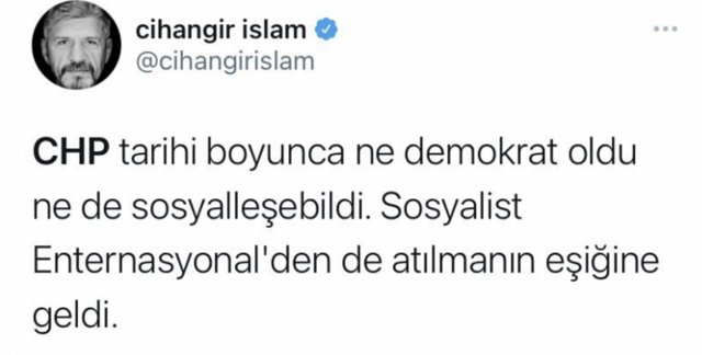 Bülent Turan'dan CHP'ye katılan Cihangir İslam'a sert tepki! İslam CHP için neler demiş neler - Resim: 2