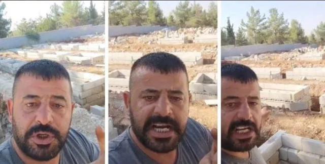'Toplu mezar kazılıyor' iddiasında bulunup halkı galeyana getiren provokatör yakalandı! - Resim: 0