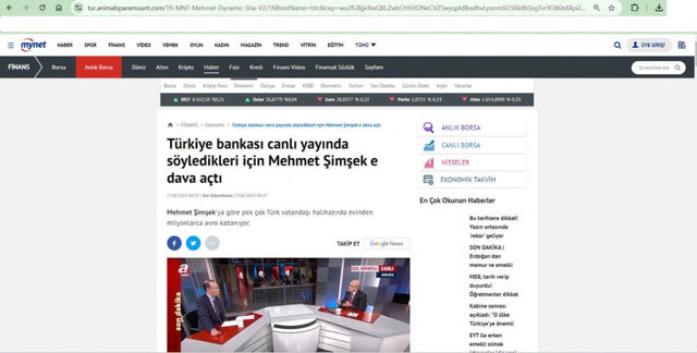 'Kısa sürede milyonlar kazanın' yalanı Bakanlıktan Mehmet Şimşek açıklaması - Resim: 1