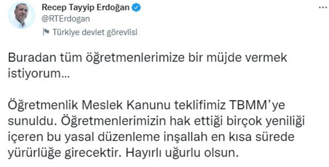 Öğretmenlik Meslek Kanunu teklifi TBMM’ye sunuldu - Resim: 0
