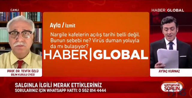 Virüs duman yoluyla da bulaşır mı Bilim Kurulu Üyesi Prof. Dr. Tevfik Özlü açıkladı - Resim: 0