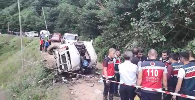 Giresun'daki kazada 6 kişi ölmüştü!  Şoför tutuklandı - Resim: 0