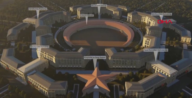 Cumhurbaşkanı Erdoğan Ay Yıldız Projesi'nin temelini attı! Savunmaya tek karargah! Türkiye'de ilk kez - Resim: 1