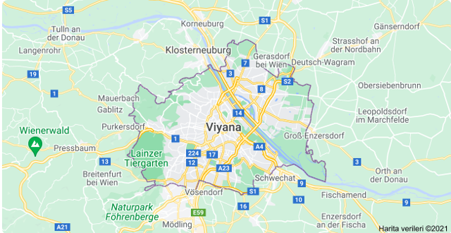 Viyana nerede nerenin başkenti Viyana haritadaki yeri neresi? - Resim: 0