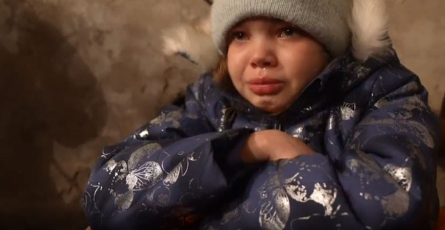 Ukrayna'dan yürek yakan görüntüler! Bomba ve siren sesleri altında sığınakta bir bebek doğdu - Resim: 1