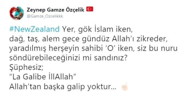 Tesettüre giren Gamze Özçelik'in Yeni Zelanda'daki katliama tepkisi olay oldu - Resim: 3