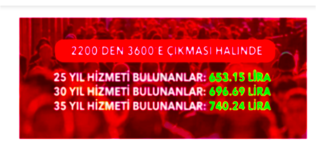 3600 ek gösterge son durum Meclis'ten geçti mi? - Resim: 0