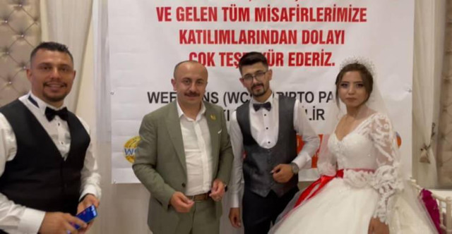 Bu da oldu! Hatay'da gelin ve damada kripto para takıldı - Resim: 0