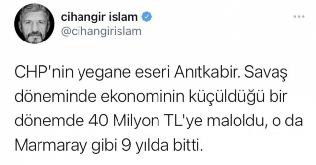 Bülent Turan'dan CHP'ye katılan Cihangir İslam'a sert tepki! İslam CHP için neler demiş neler - Resim: 1