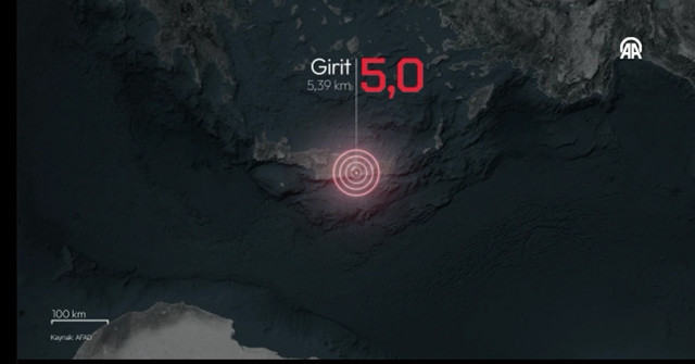 Ege Denizi'nde 5 büyüklüğünde deprem! AFAD son depremi duyurdu - Resim: 1