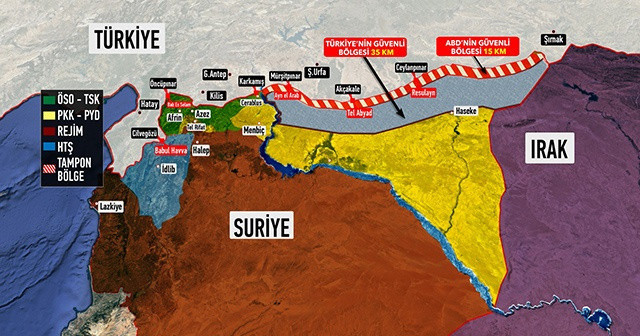 Fırat'ın doğusuna harekat haberi dünya basınında yankılandı - Resim: 0