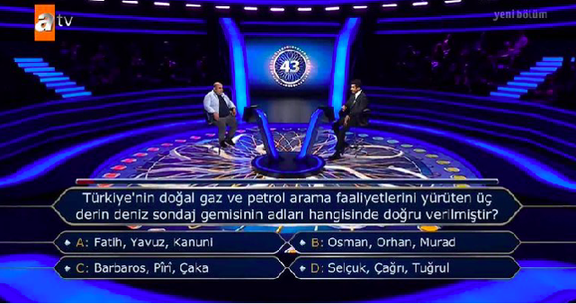 Bakan Fatih Dönmez'den 'Kim Milyoner Olmak İster?' sorusuna cevap: 4 olacak - Resim: 0