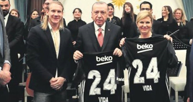 Erdoğan, Domagoj Vida'dan 3 çocuk yapmasını istedi! - Resim: 0
