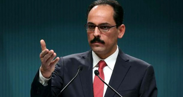 Ortadoğu Barış Planı'na 'işgal' diyen İbrahim Kalın: Reddediyoruz - Resim: 0