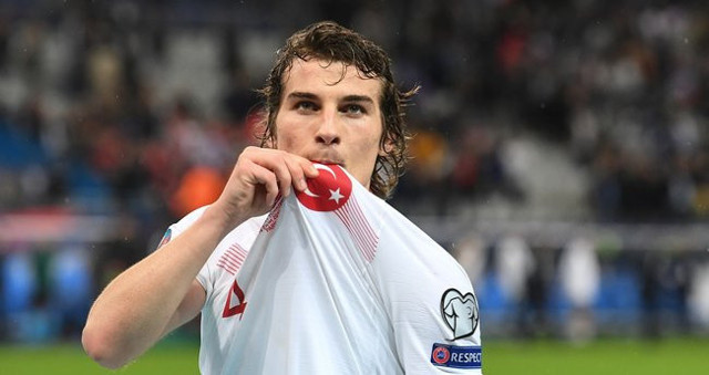 Çağlar Söyüncü kulübün internet sitesine konuştu: Türkiye'yi... - Resim: 0