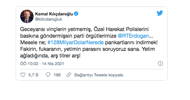 Kılıçdaroğlu'ndan afiş tepkisi: Geceyarısı vinçlerin yetmemiş, Özel Harekat Polislerini baskına göndermişsin - Resim: 0