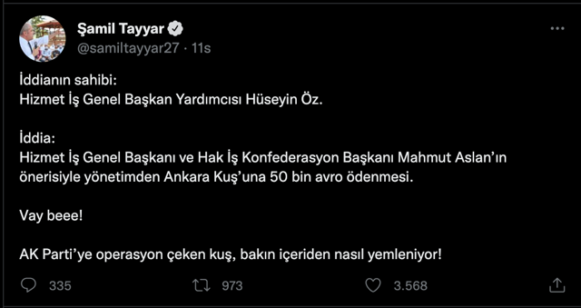 Şamil Tayyar'dan bomba iddia! DP Kadın Kolları Başkanı'nın 'Ankara Kuşu'ndan gayrimeşru bebeği var - Resim: 2