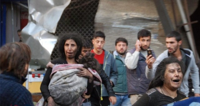 Diyarbakır patlama olay yerinden sıcak görüntüler - Resim: 1