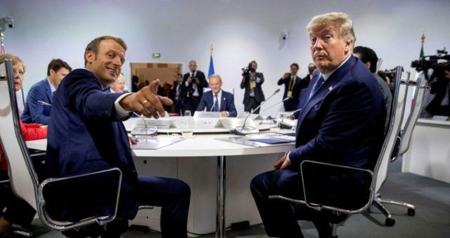 Macron'un eşinin Trump'ı öpmesi G-7 zirvesine damga vuran kareler - Resim: 7
