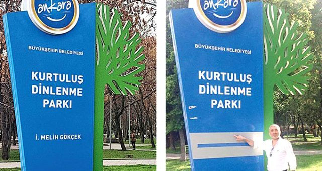 Gökçek'ten adını levhalardan sildiren Yavuz hakkında suç duyurusu - Resim: 0