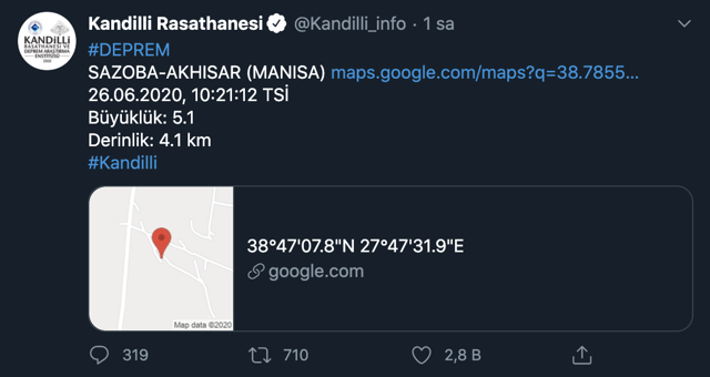Manisa'da deprem oldu! Çevre iller de sallandı en son depremler - Resim: 0