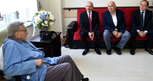 Aniden hastaneye kaldırılan Haldun Dormen'i Kemal Kılıçdaroğlu ziyaret etti - Resim: 3