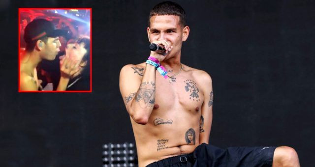Rapçi Slowthai'den kadın hayranına mide bulandıran hareket! Ağzına tükürdü - Resim: 2