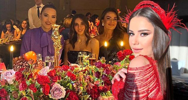 Merve Özbey kına gecesi düzenledi Demet Akalın hediyesiyle yine olay oldu - Resim: 2