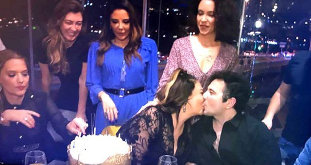 Işın Karaca sevgilisi Can Yapıcıoğlu'nu öpücüklere boğdu yeni yaşını kutladı - Resim: 4