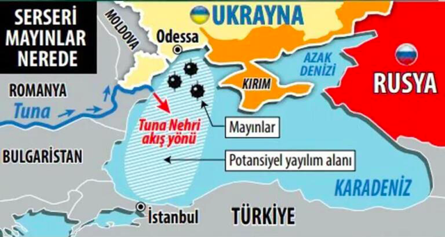 Karadeniz'de yine Ukrayna mayını bulundu Milli Savunma Bakanlığı duyurdu! SAAS komandoları imha etti - Resim: 0