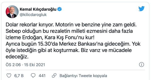 Kemal Kılıçdaroğlu Merkez Bankası'na 'baskın'a gitti! 'Yok öyle istediğin gibi...' İlk açıklama! - Resim: 1