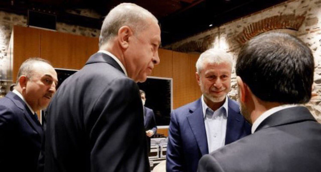 Rus oligark Roman Abramoviç İstanbul'da! İbrahim Kalın'la oturdu Erdoğan'la sohbet etti - Resim: 1