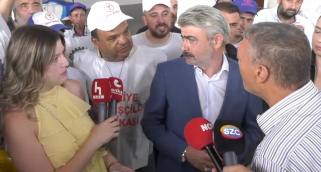 Holding patronu açlık grevindeki işçilere 'yemek' teklifi yaptı, anında reddedildi! - Resim: 0
