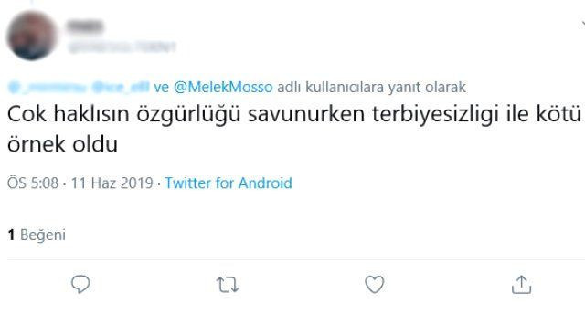 Konserinde orta parmak işareti yapıp olay olmuştu! Melek Mosso'nun şok savunması - Resim: 2