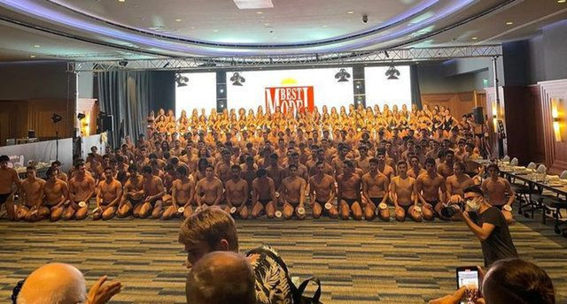 Best Model of Turkey'de skandal görüntüler! 'Köle pazarı gibi' çıplak erkekler... - Resim: 1