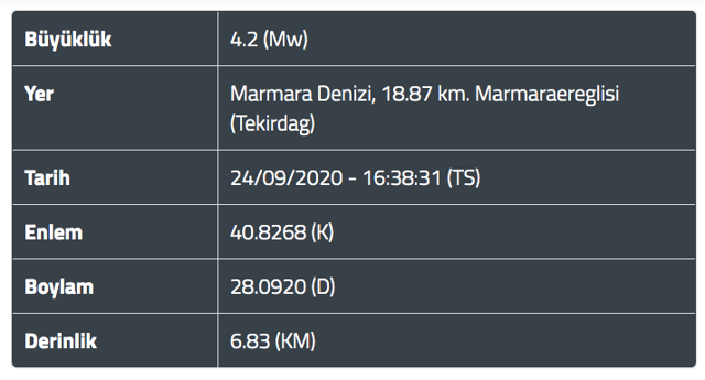 İstanbul'da deprem oldu büyüklüğü kaç? Kandilli ve AFAD'dan son dakika açıklaması - Resim: 0