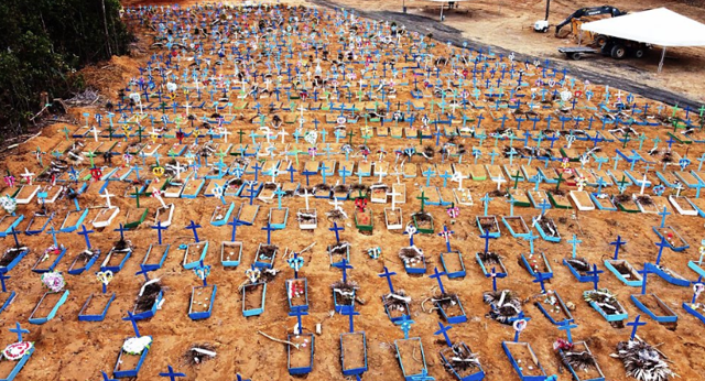 Brezilya'da en yüksek ölüm oranı! Son 24 saatte bin 262 kişi öldü - Resim: 0