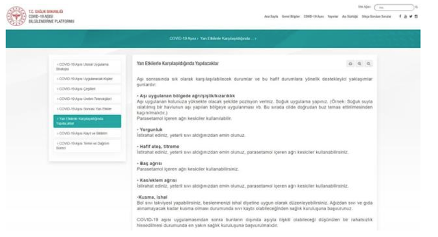Koronavirüs aşısı olanlar yan etkilerle karşılaştığında ne yapmalı? Sağlık Bakanlığı açıkladı - Resim: 0