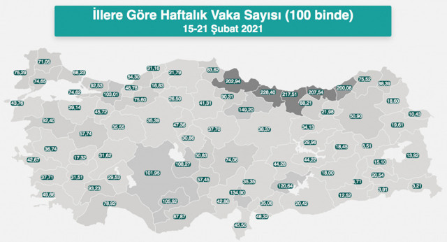 Yasaklar kalkıyor kabinede bugün karar alınacak Türkiye Covid-19 haritası belirleyecek - Resim: 0