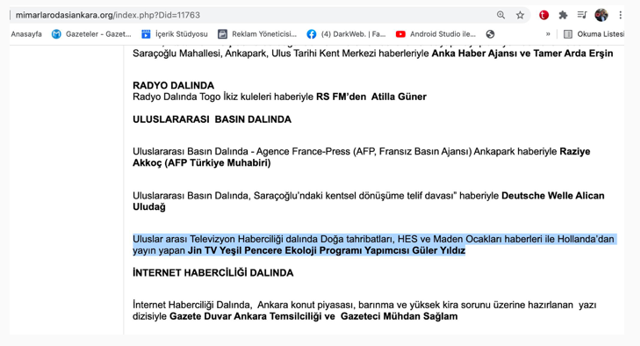 Mimarlar Odası'ndan PKK'nın kanalı Jin TV'ye habercilik ödülü! - Resim: 0