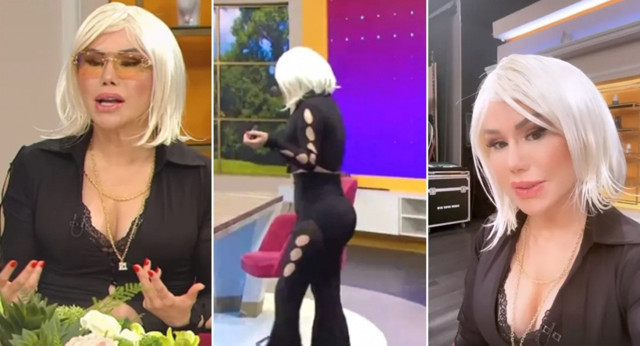 Türkücü Ceylan'ın olay değişimi: Kalçası sosyal medyayı salladı! Alişan canlı yayında mesaj attı: 'Bu ne kıyafet çabuk değiştir' - Resim: 2