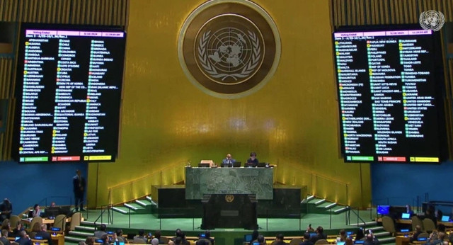 Birleşmiş Milletler Filistin tasarısını kabul etti - Resim: 0