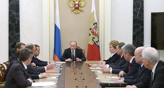 Kremlin'den açıklama! Putin, Güvenlik Konseyi'ni Ukrayna gündemiyle topladı - Resim: 0